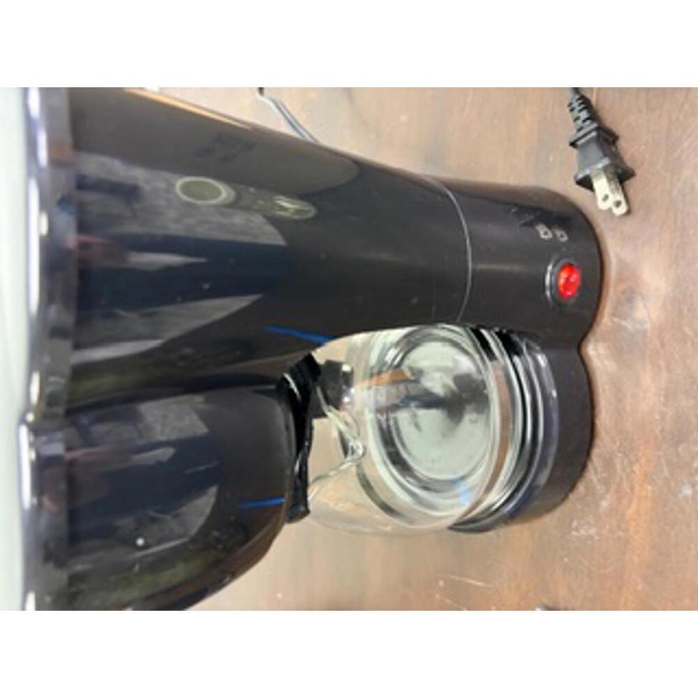 TESTED and works Great! Black Drip Coffee Maker with Glass Carafe